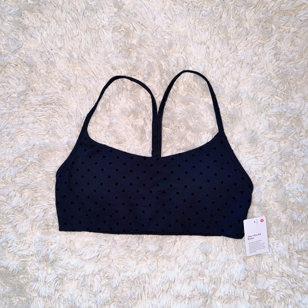 Polka Dot Flow Y Bra A/B *Evolve Lululemon - Picture 3 of 9